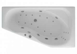 Акриловая ванна АКВАТЕК Медея 170x95 см правая без гидромассажа